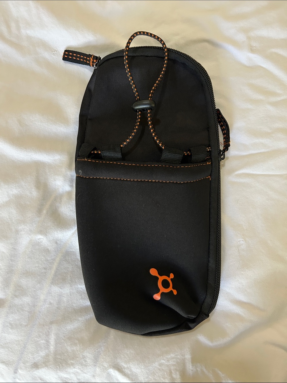 Black and Orange Mens Organizer Pouch by Unknown Brand